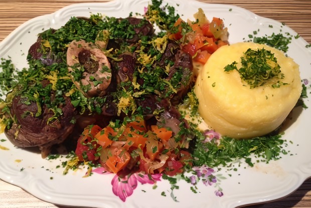 Оссобуко с петрушкой