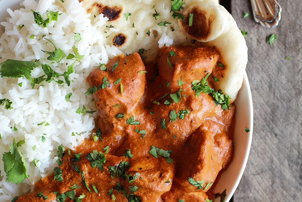 Острая курица в соусе карри