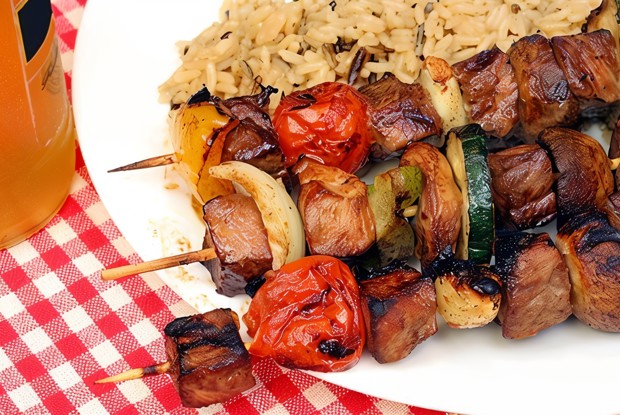 Острые шашлыки из говядины