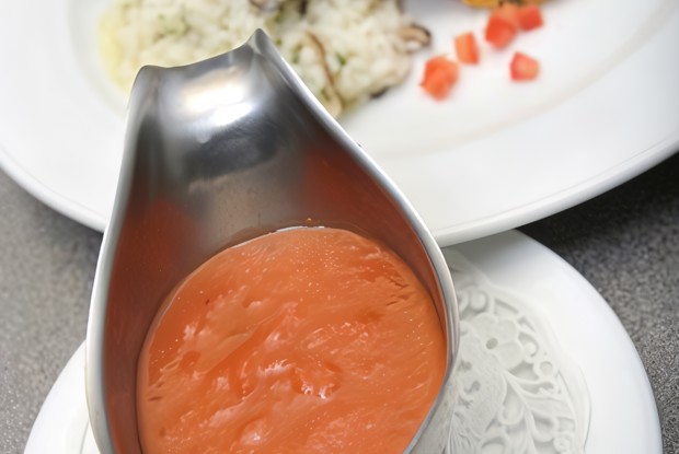 Острый соус с чили, папайей и манго