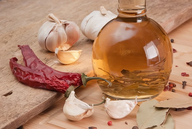 Острое чесночное масло с чили