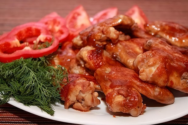 Острые куриные крылышки