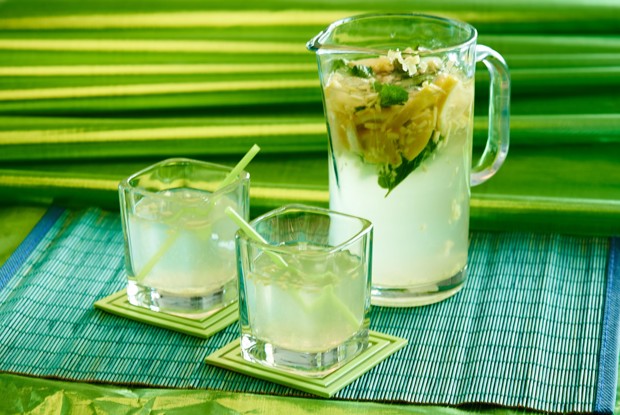 Освежающий мятно-имбирный лимонад