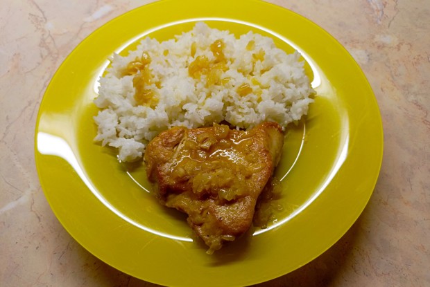 Отбивные из индейки в апельсиновом соусе