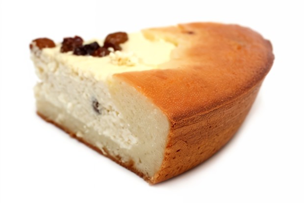 Открытый творожный пирог