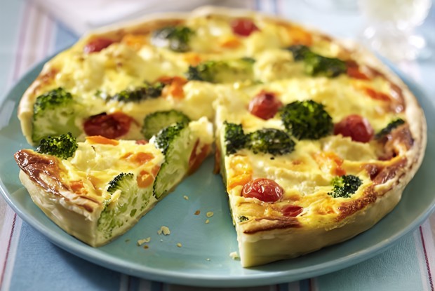 Овощная запеканка с горчицей