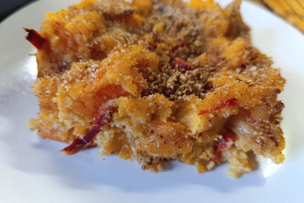 Овощная запеканка с тыквой