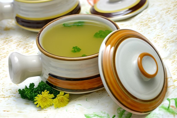 Пряный овощной бульон