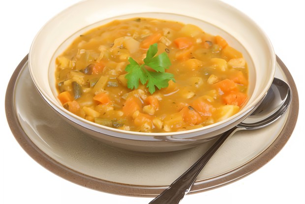 Овощной суп с орегано