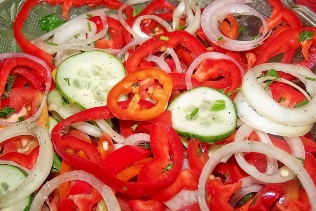 Овощной салат по-армянски