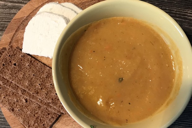 Овощной суп-пюре из кабачков