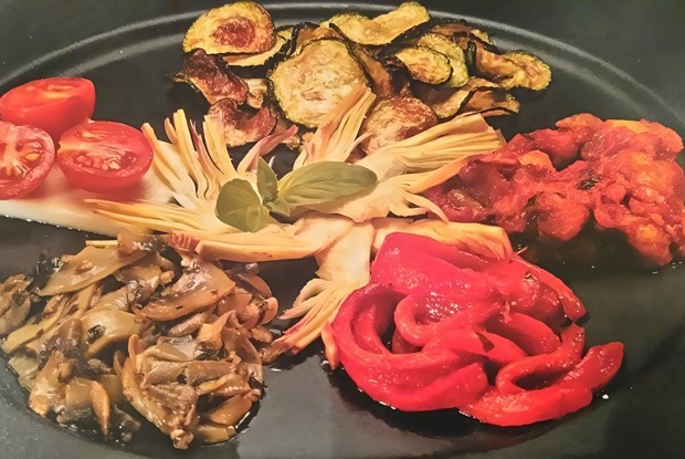 Овощные антипасти (закуски по-итальянски)