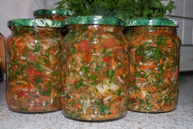 Овощная приправа для супов и вторых блюд