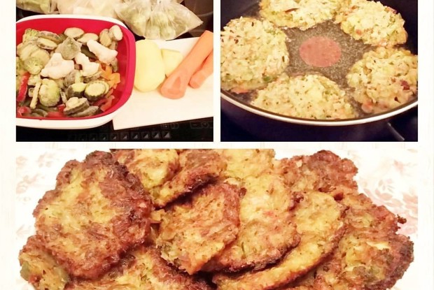 Овощные блинчики