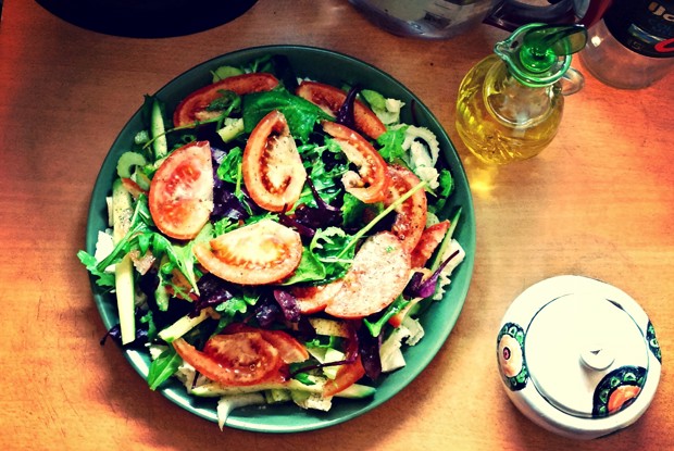 Овощной осенний салат