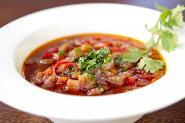 Овощной суп со специями