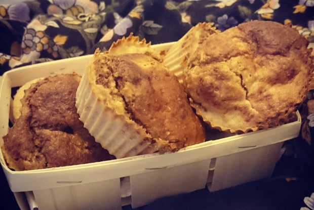 Овсяные кексы с курагой