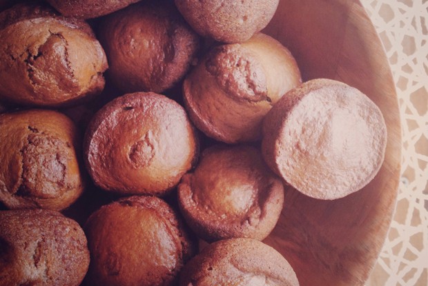 Овсяные кокосовые маффины без яиц и молока