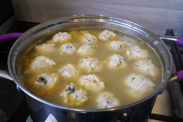 Овсяный суп с фрикадельками