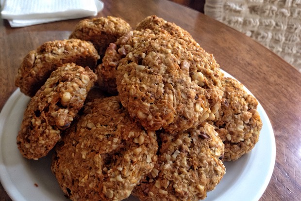 Овсяно-морковное печенье на ржаной муке