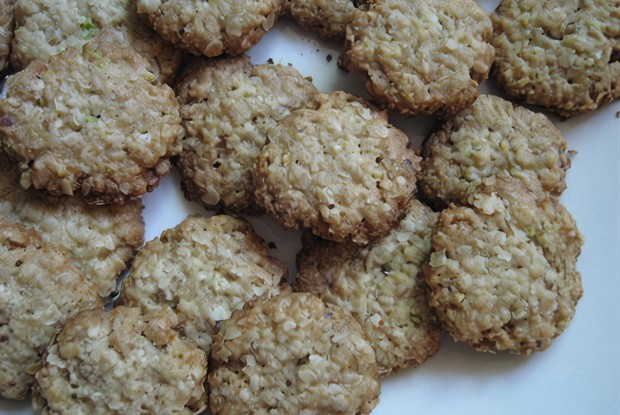 Овсяное печенье без муки