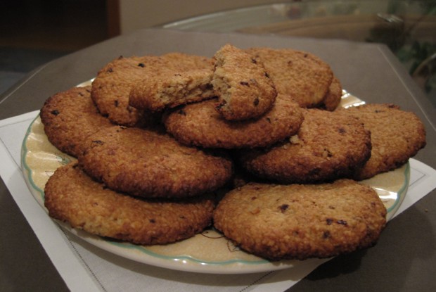 Овсяное печенье из овсяных хлопьев