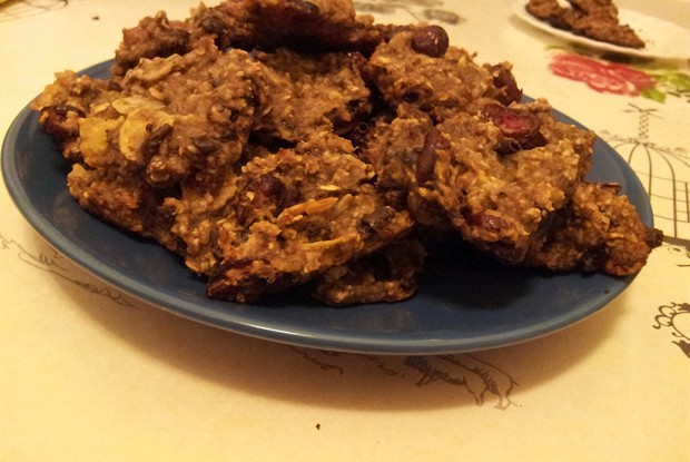 Овсяное печенье с бананом