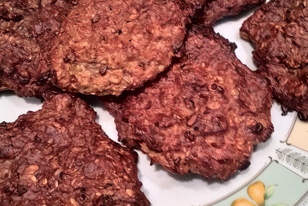 Овсяное печенье с финиками и семечками