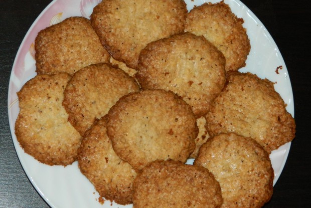 Овсяное печенье с кедровыми орехами