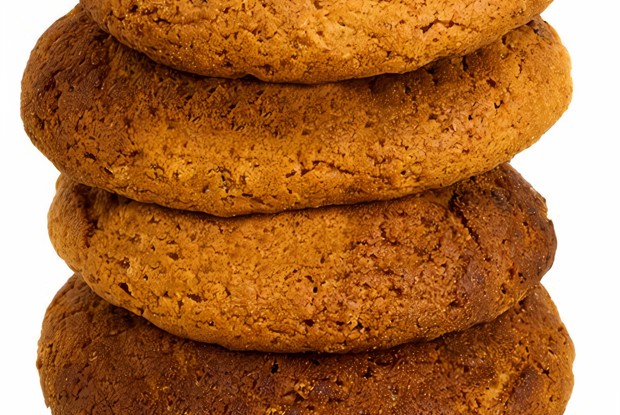 Овсяное печенье со сливочным маслом и ванилью