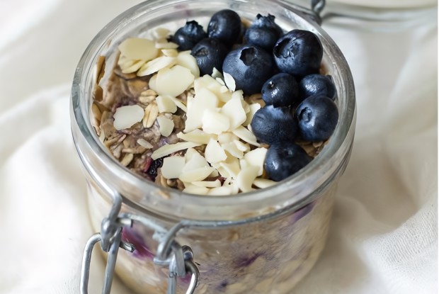 Овсянка в банке «Черничный маффин»