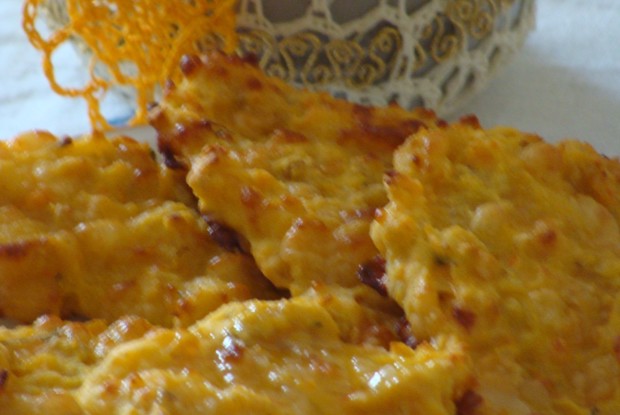 Овсяно-кукурузная лепешка с сыром