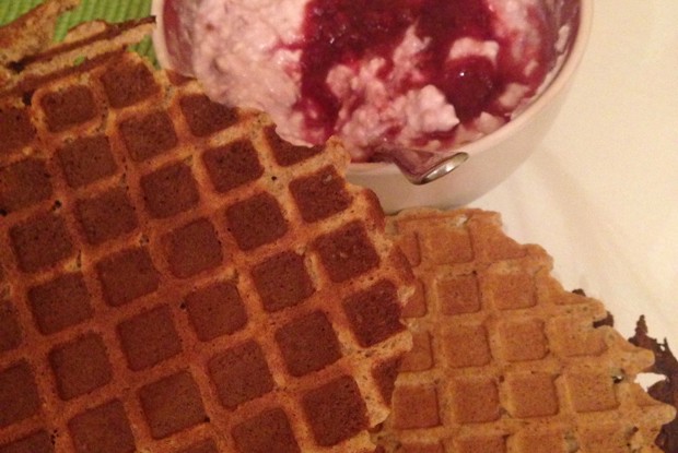 Овсяно-льняные вафли