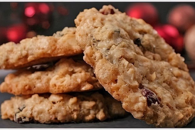 Овсяное печенье с сухофруктами