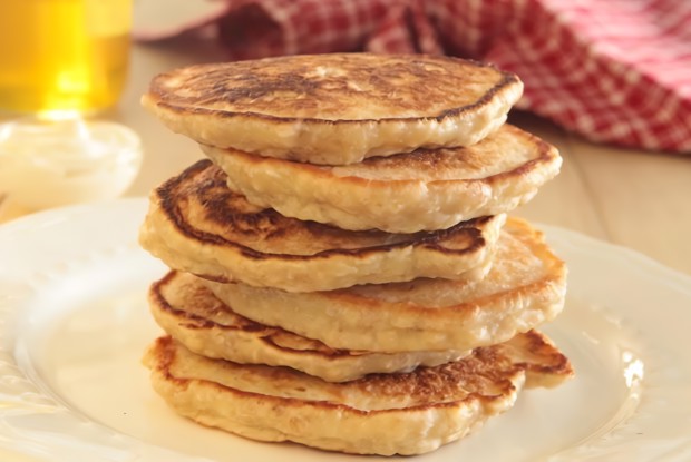 Овсяные оладьи из хлопьев