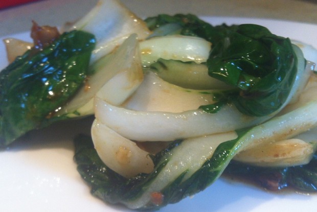 Пак-чой в устричном соусе