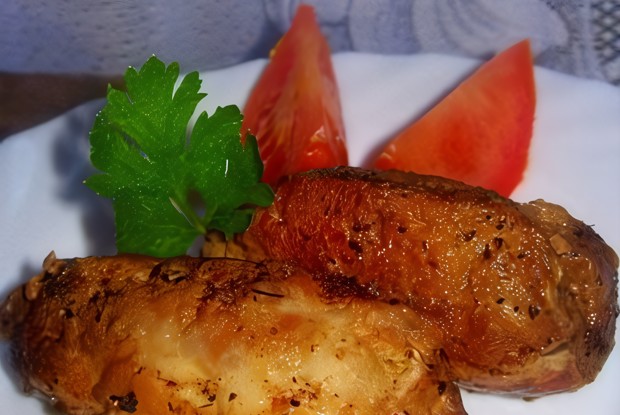 «Пальчики» из свинины с грибами