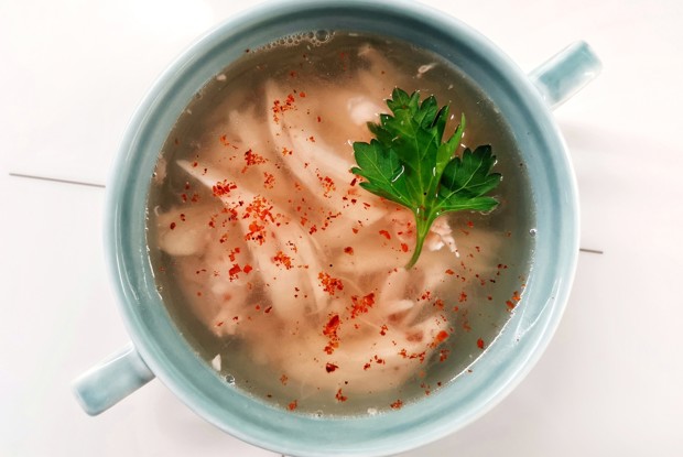 Паназиатский куриный бульон