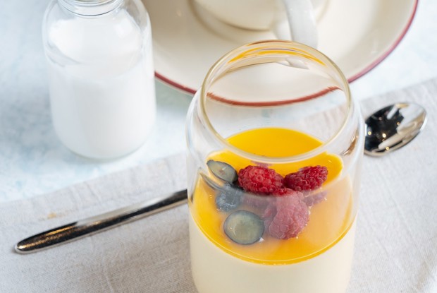 Панна-котта с манго