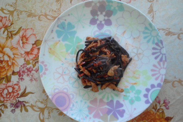 Папоротник с куриной грудкой