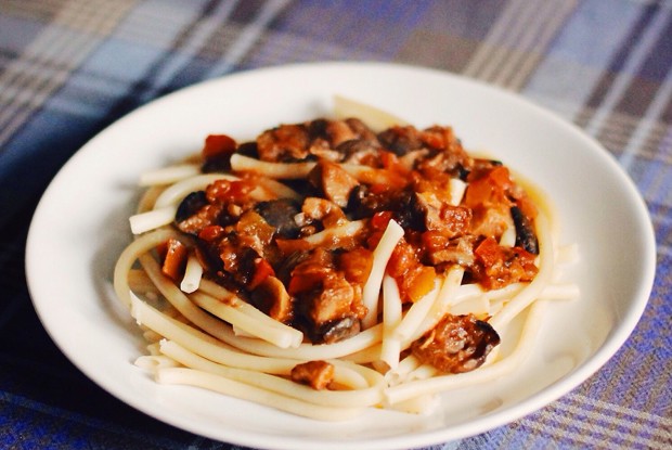 Паприкаш из вешенок