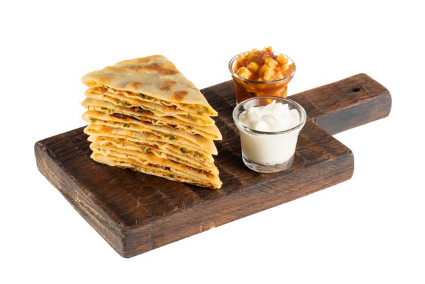 Лепешка парата с картофелем