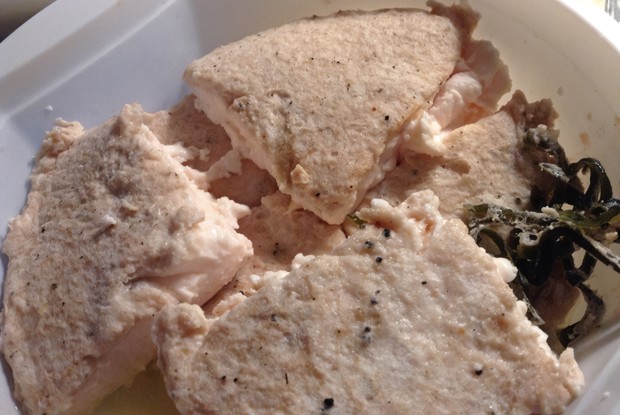 Паровой омлет со специями на воде