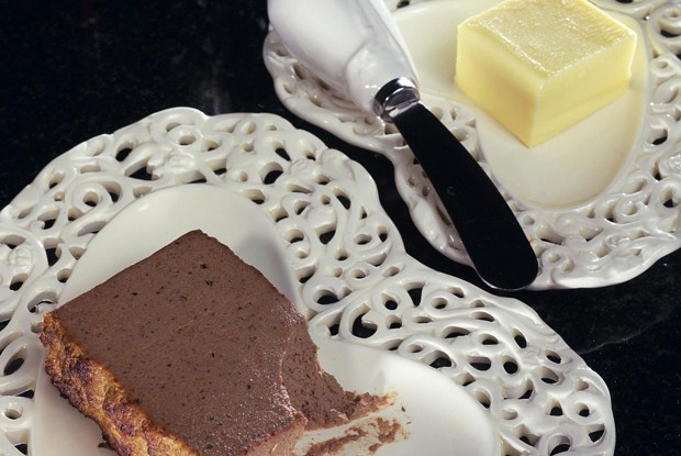 Паштет из говяжьей печени с коньяком