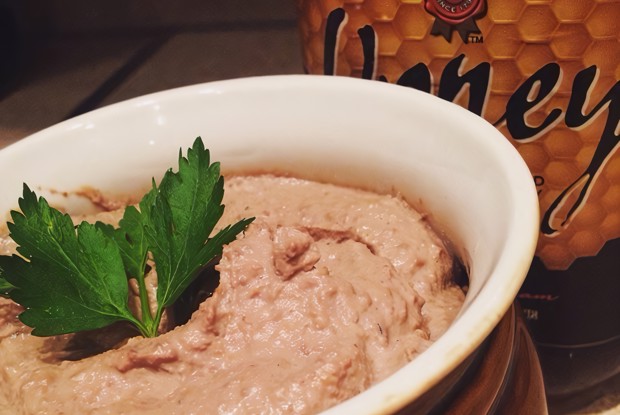 Паштет из куриной печени с бурбоном