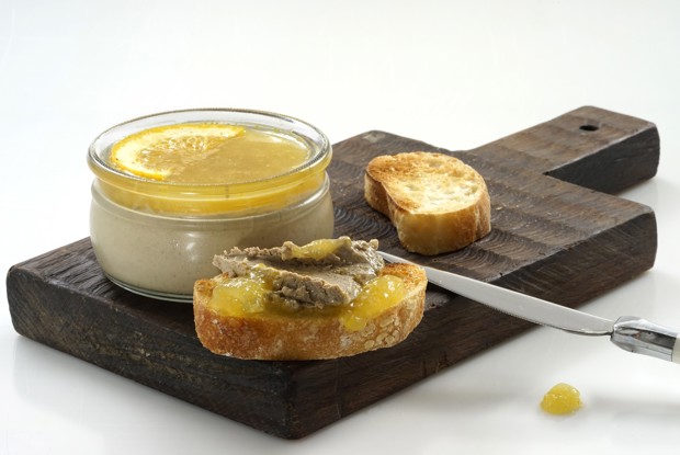 Паштет из куриной печени с апельсином и бренди