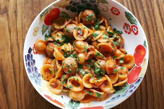 Паста орекьетте алла Романо