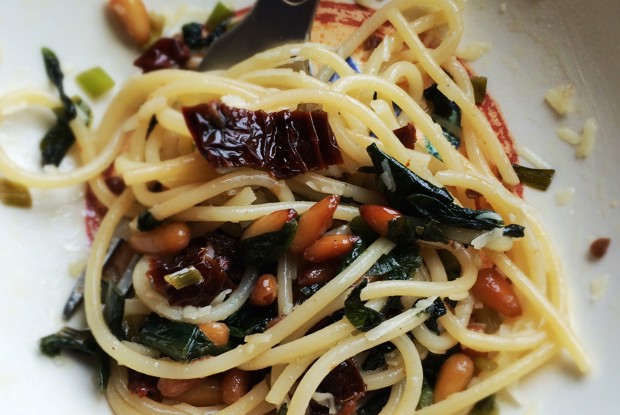 Паста с черемшой