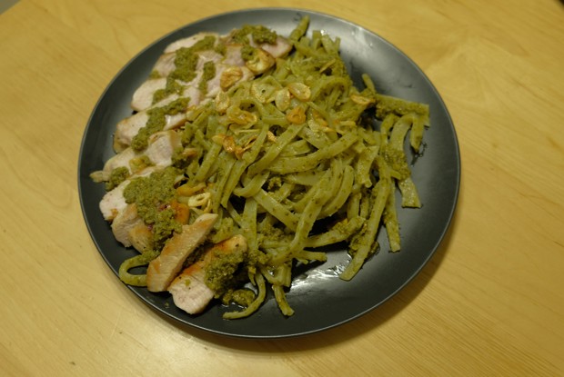 Паста с индейкой