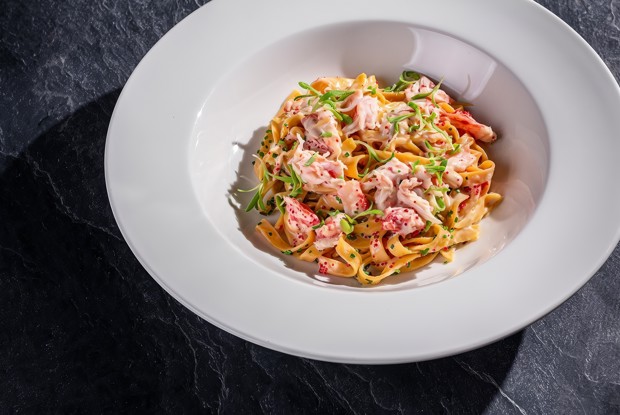 Паста с крабом